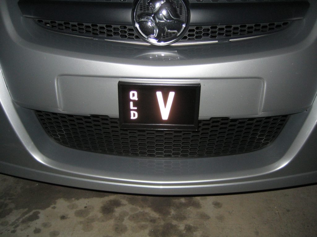 Qld Number Plate Font